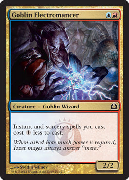 Goblin Electromancer (Return to Ravnica) Light Play Foil