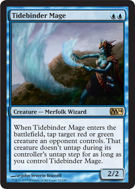 Tidebinder Mage (Magic 2014 Core Set) Light Play