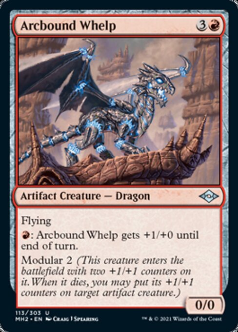 Arcbound Whelp (Modern Horizons 2) Light Play Foil