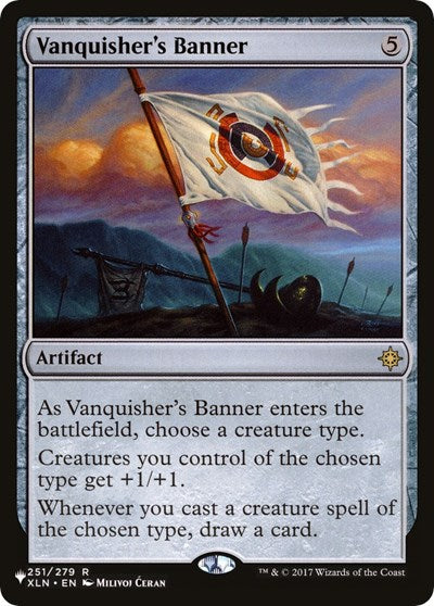 Vanquisher's Banner (The List) Light Play
