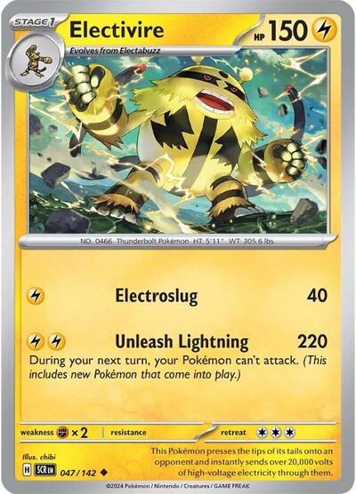 Electivire (SV07: Stellar Crown) Light Play