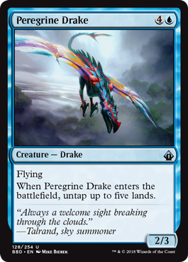 Peregrine Drake (Battlebond) Light Play