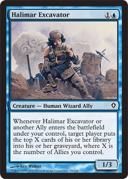 Halimar Excavator (Worldwake) Heavy Play