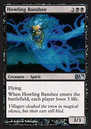 Howling Banshee (Magic 2011 Core Set) Light Play