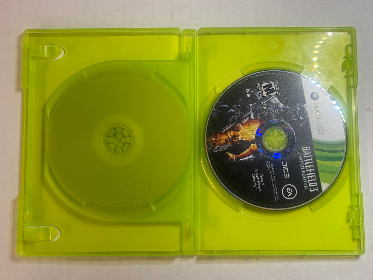 Battlefield 3 Limited Edition (Xbox 360) (No Manual) (Tested/Working)