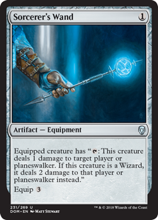 Sorcerer's Wand (Dominaria) Light Play