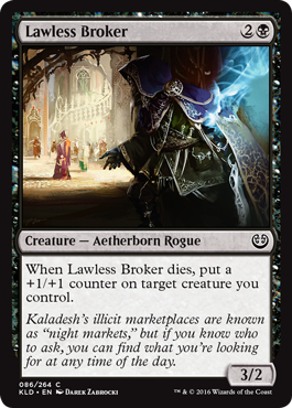 Lawless Broker (Kaladesh) Light Play
