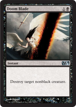 Doom Blade (Magic 2014 Core Set) Light Play