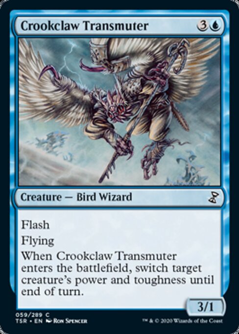 Crookclaw Transmuter (Time Spiral Remastered) Light Play