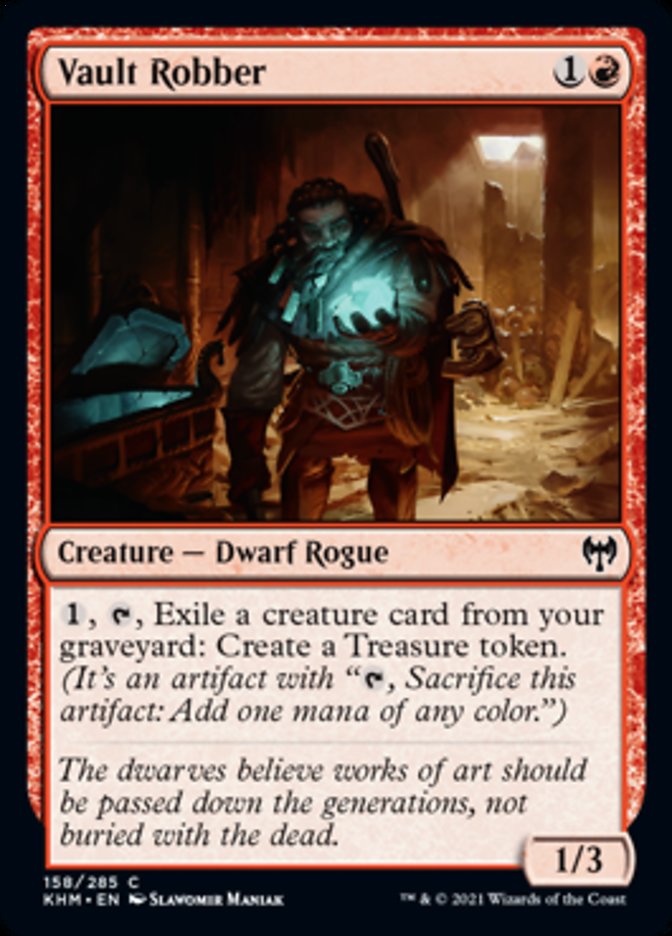 Vault Robber (Kaldheim) Light Play Foil