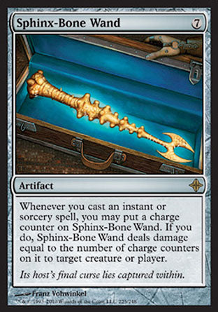 Sphinx-Bone Wand (Rise of the Eldrazi) Light Play