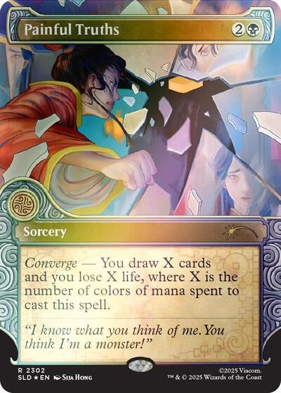 Painful Truths (Rainbow Foil) (Secret Lair) Near Mint Foil