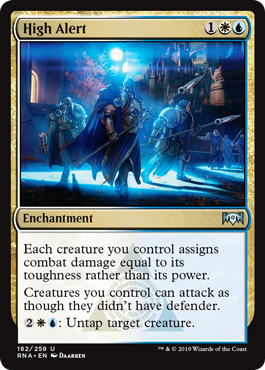 High Alert (Ravnica Allegiance) Light Play