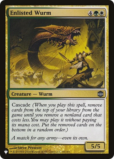 Enlisted Wurm (The List) Light Play
