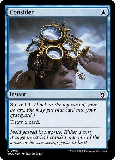 Consider (Commander: Wilds of Eldraine) Light Play