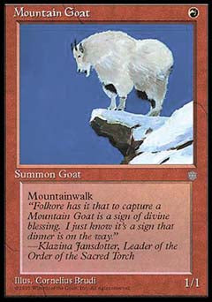 Mountain Goat (Ice Age) Medium Play