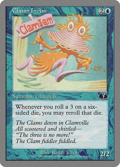 Clam-I-Am (Unglued) Light Play