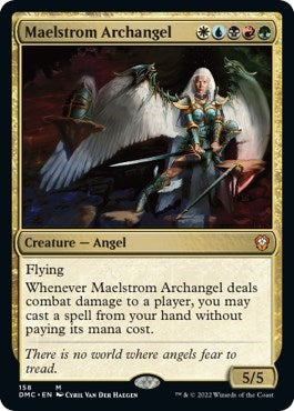 Maelstrom Archangel (Commander: Dominaria United) Light Play