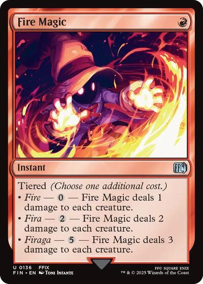 Fire Magic (Universes Beyond: FINAL FANTASY) Light Play