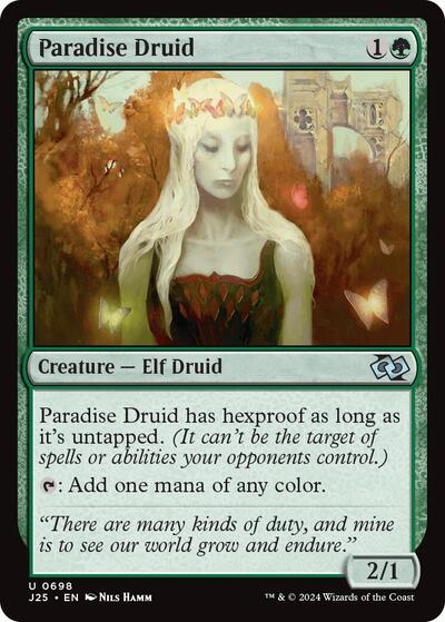 Paradise Druid (Foundations Jumpstart) Light Play