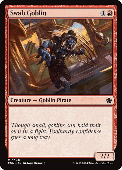 Swab Goblin (Foundations) Light Play