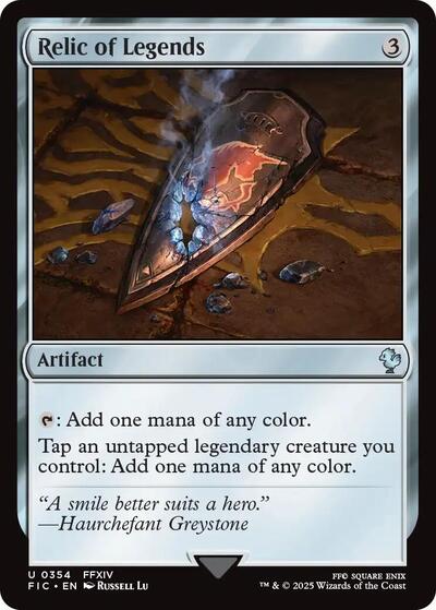 Relic of Legends (Commander: FINAL FANTASY) Light Play
