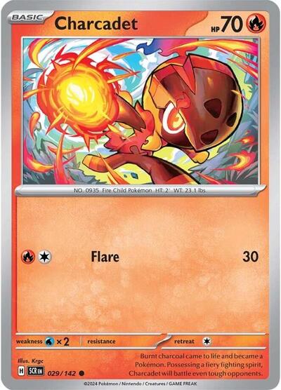 Charcadet (SV07: Stellar Crown) Light Play