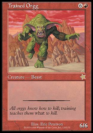 Trained Orgg (Starter 1999) Light Play