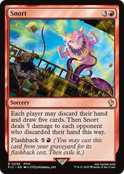 Snort (Commander: FINAL FANTASY) Light Play