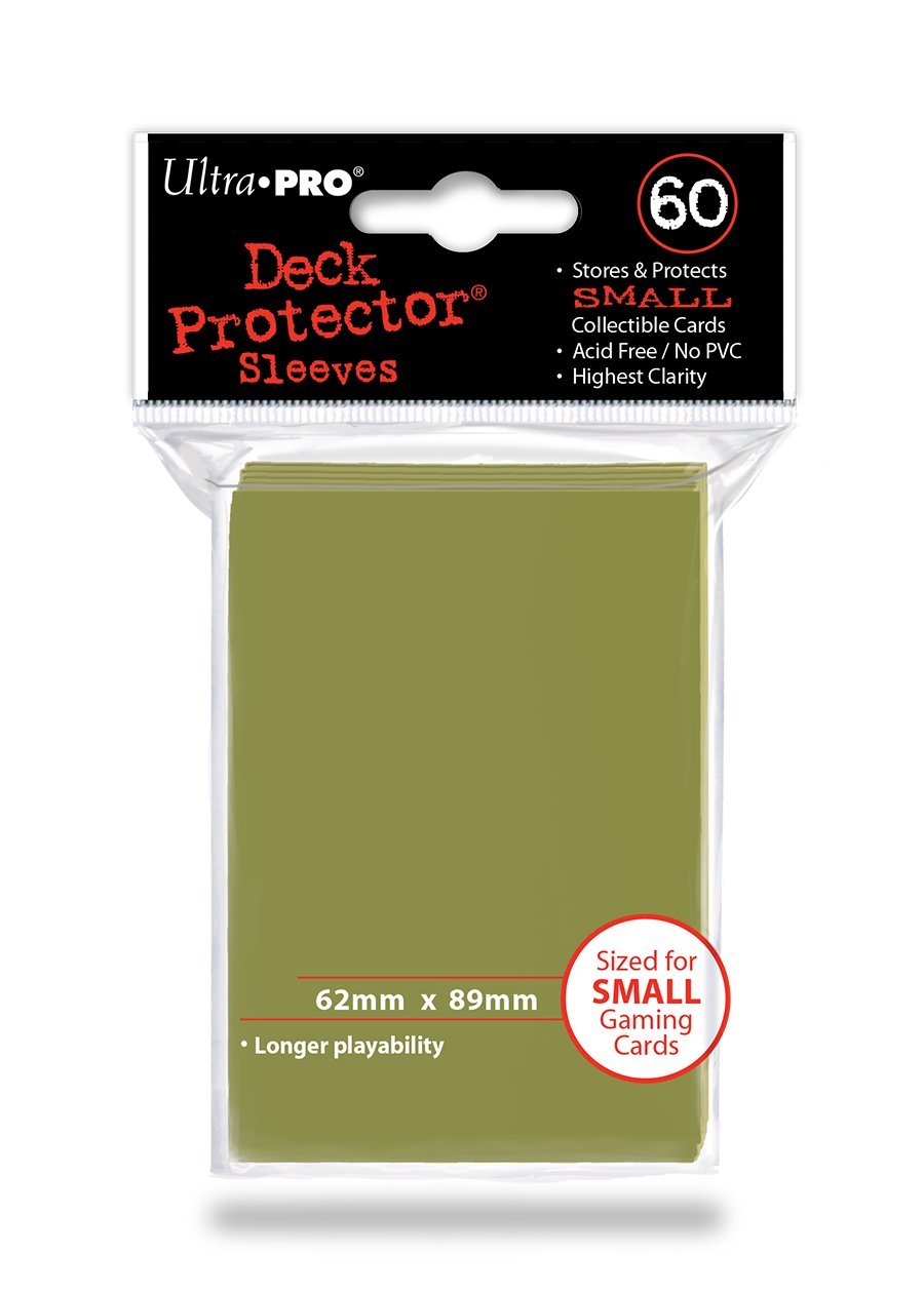 Ultra Pro - Small Deck Protectors - Metallic Gold - 60ct