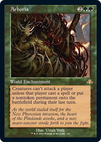Arboria (Retro Frame) (Dominaria Remastered) Light Play Foil