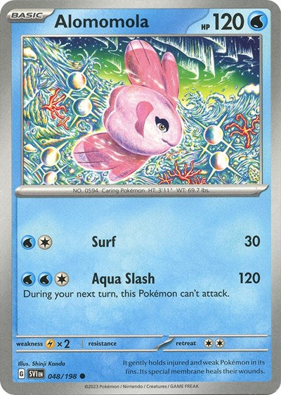 Alomomola (Scarlet and Violet: Base Set) Light Play Reverse Holofoil
