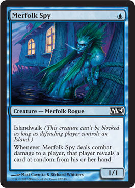 Merfolk Spy (Magic 2014 Core Set) Light Play