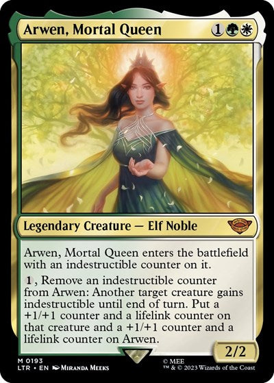 Arwen, Mortal Queen (Universes Beyond: The Lord of the Rings: Tales of Middle-earth) Light Play