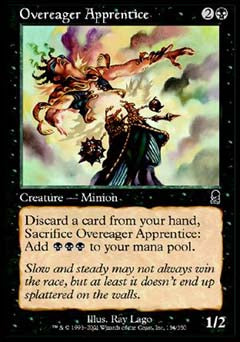 Overeager Apprentice (Odyssey) Medium Play Foil