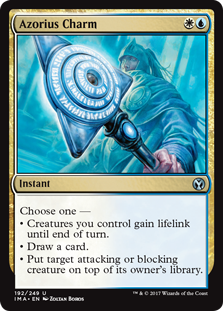 Azorius Charm (Iconic Masters) Light Play Foil
