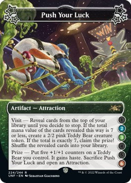 Push Your Luck (2-3-6) (Unfinity) Light Play