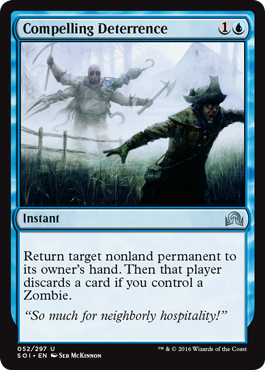 Compelling Deterrence (Shadows Over Innistrad) Light Play