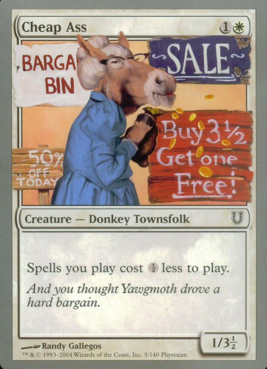Cheap Ass (Unhinged) Light Play