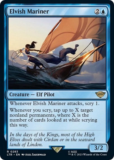Elvish Mariner (Universes Beyond: The Lord of the Rings: Tales of Middle-earth) Light Play