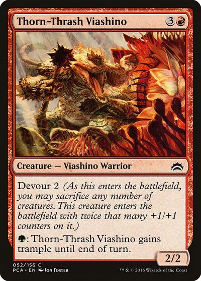 Thorn-Thrash Viashino (Planechase Anthology) Medium Play