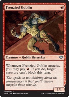 Frenzied Goblin (Duel Decks: Speed vs Cunning) Light Play