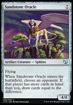 Sandstone Oracle (Commander 2015) Light Play