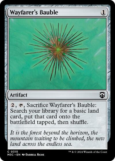 Wayfarer's Bauble (Commander: Modern Horizons 3) Light Play