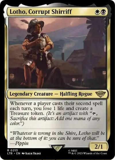 Lotho, Corrupt Shirriff (Universes Beyond: The Lord of the Rings: Tales of Middle-earth) Light Play