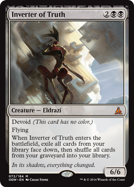 Inverter of Truth (Oath of the Gatewatch) Light Play Foil
