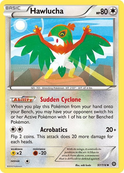 Hawlucha (XY - Steam Siege) Medium Play