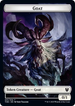 Goat Token (Theros Beyond Death) Light Play