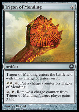Trigon of Mending (Scars of Mirrodin) Light Play