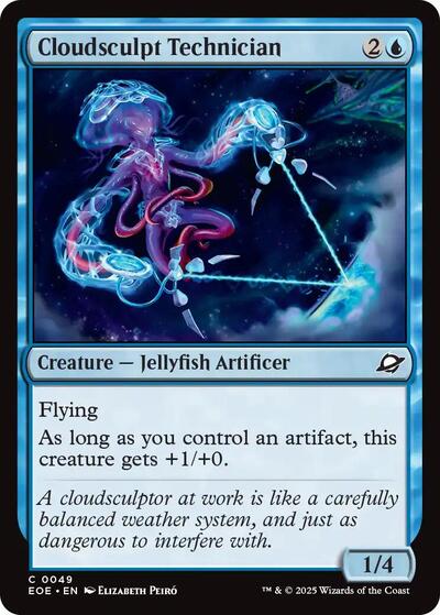 Cloudsculpt Technician (Edge of Eternities) Light Play Foil